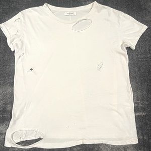 XS women’s Anine Bing distressed t-shirt